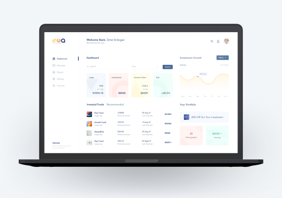 Investment Dashboard Design